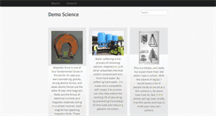 Desktop Screenshot of demoscience.org
